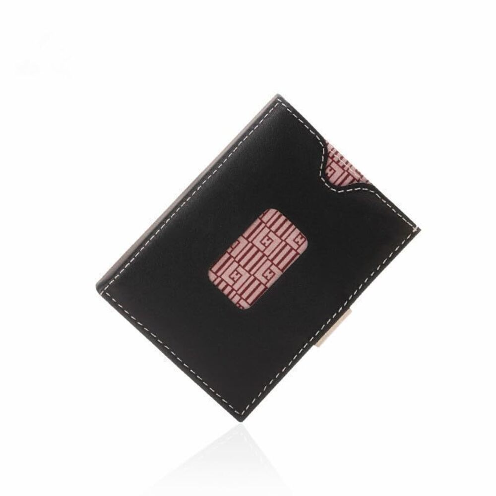 9435 LLH Leather Trifold Wallet - RFID Blocking with Stainless Steel